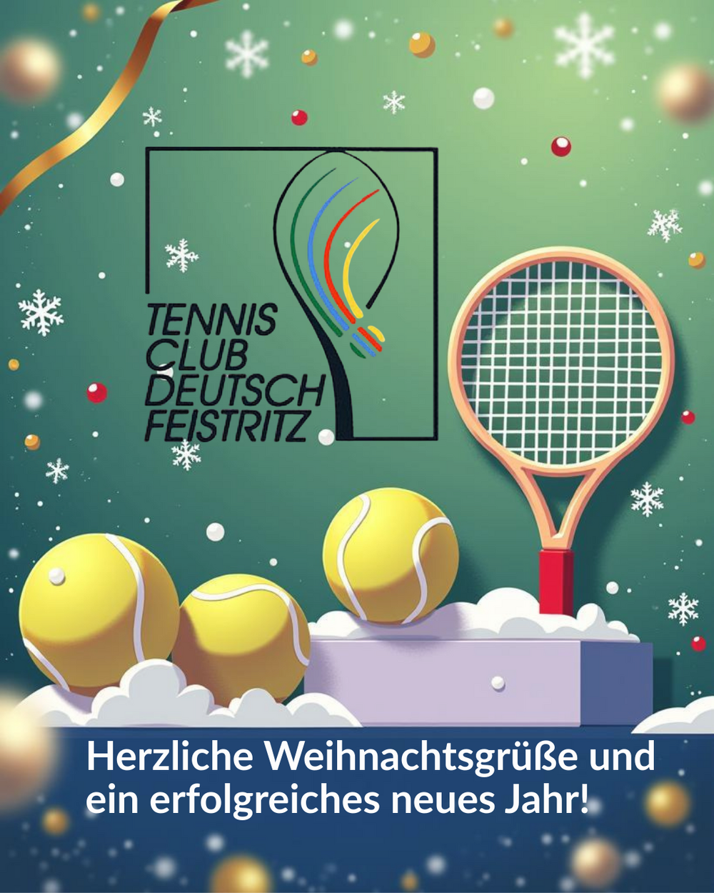 Frohe Weihnachten & ein erfolgreiches neues Jahr!