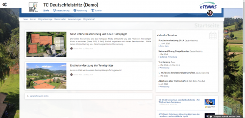 NEU! Online Reservierung und neue Homepage!