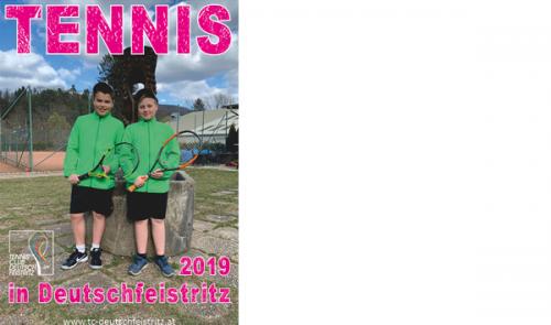 Broschüre "Tennis in Deutschfeistritz"